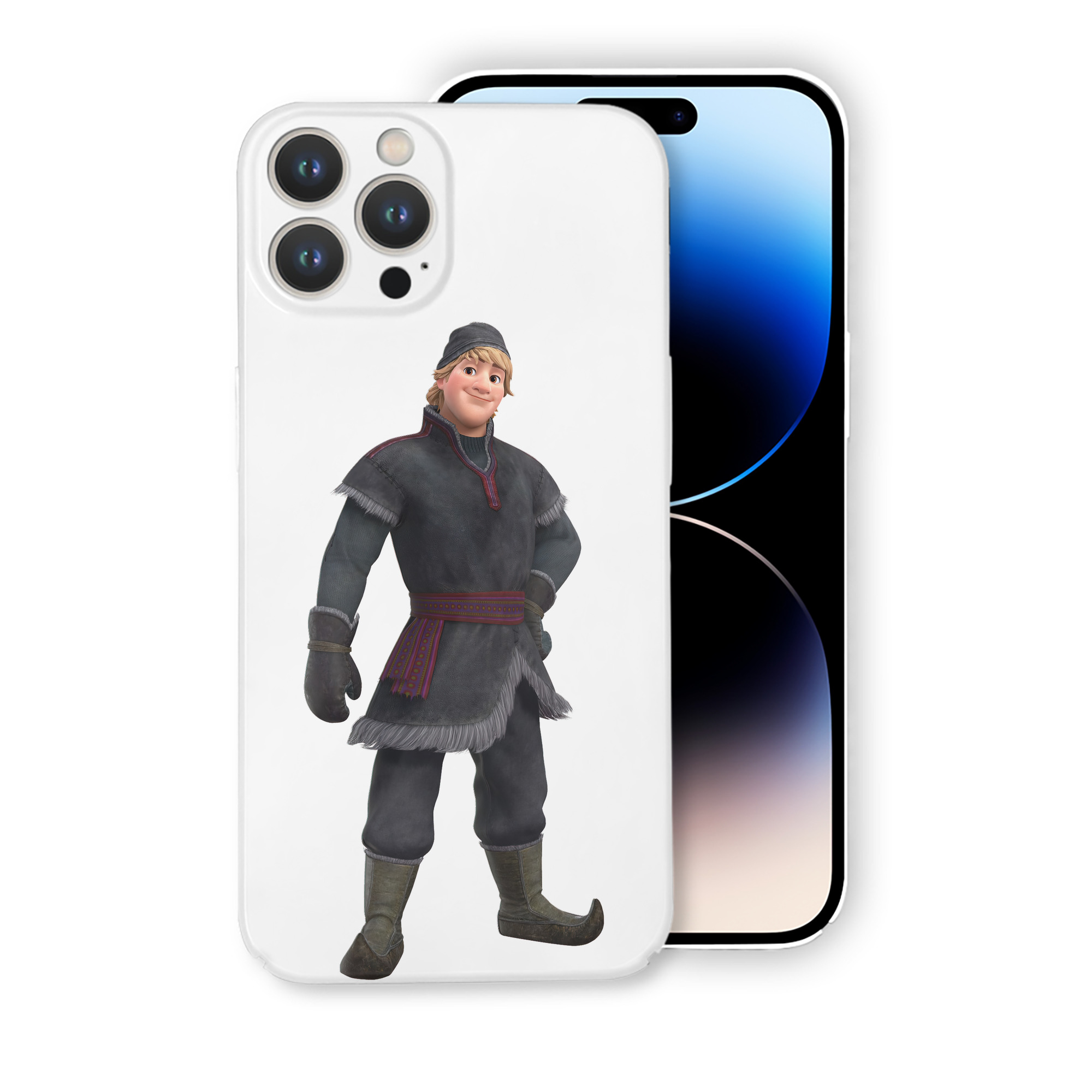 （画像用） アナと雪の女王 アンナ エルサ Frozen Anna Elsa 【iPhone 14シリーズ対応】ハードケース